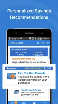 Credit Karma android App screenshot 0